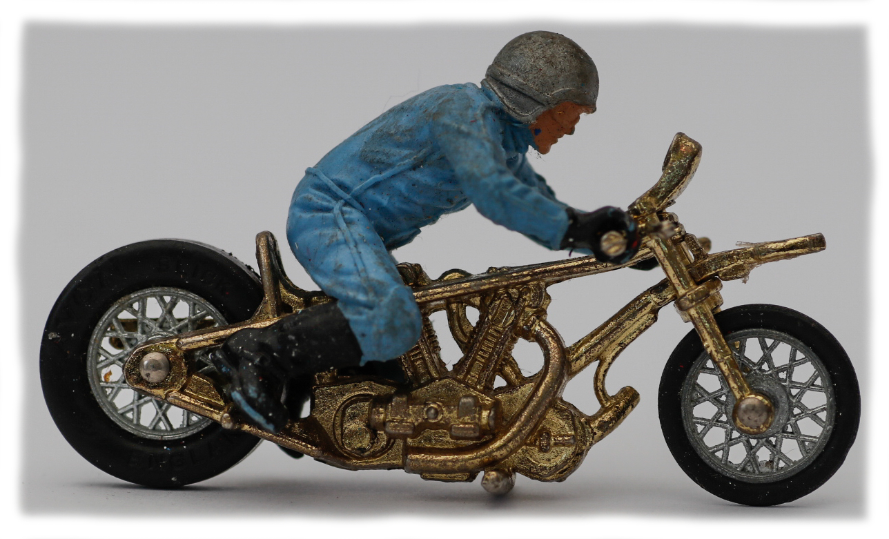 Britains Drag Bike and rider