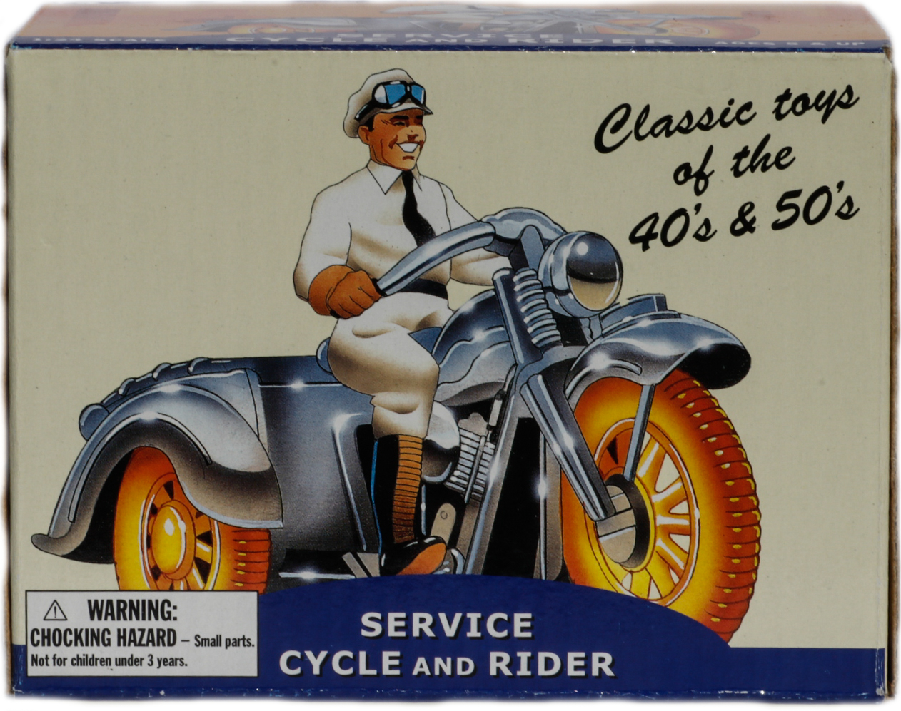 Dimestore Dreams Service Cycle and Rider