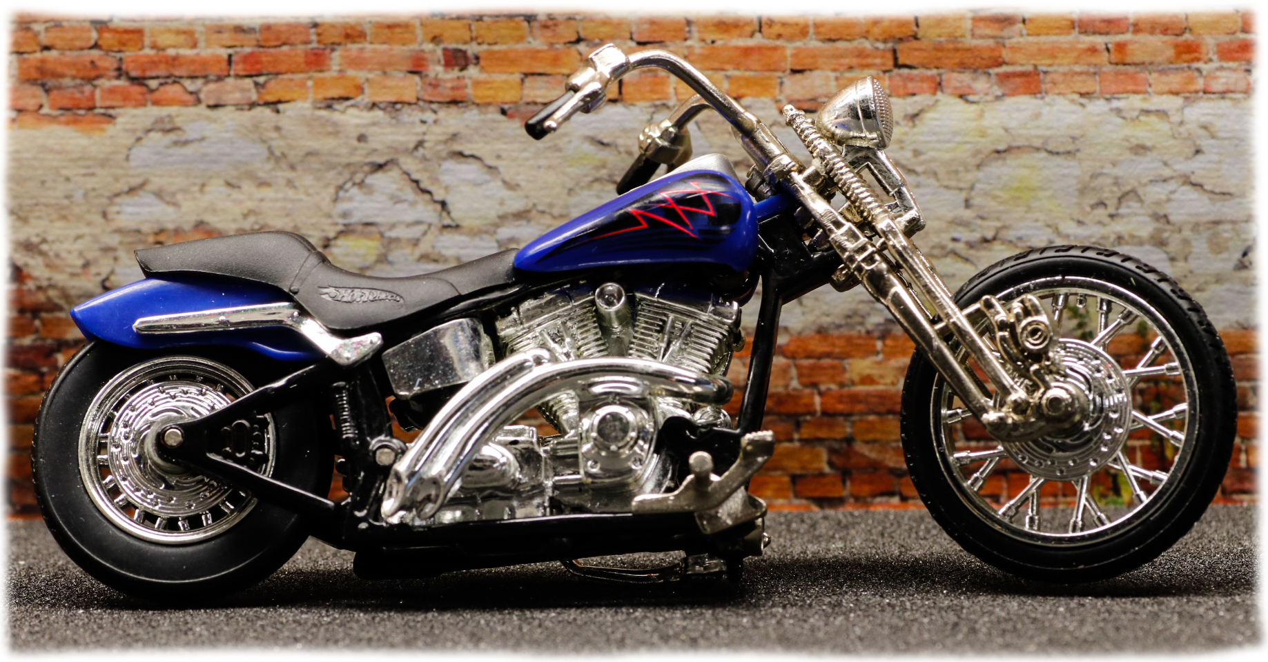 Hot Wheels Black Top Chopper