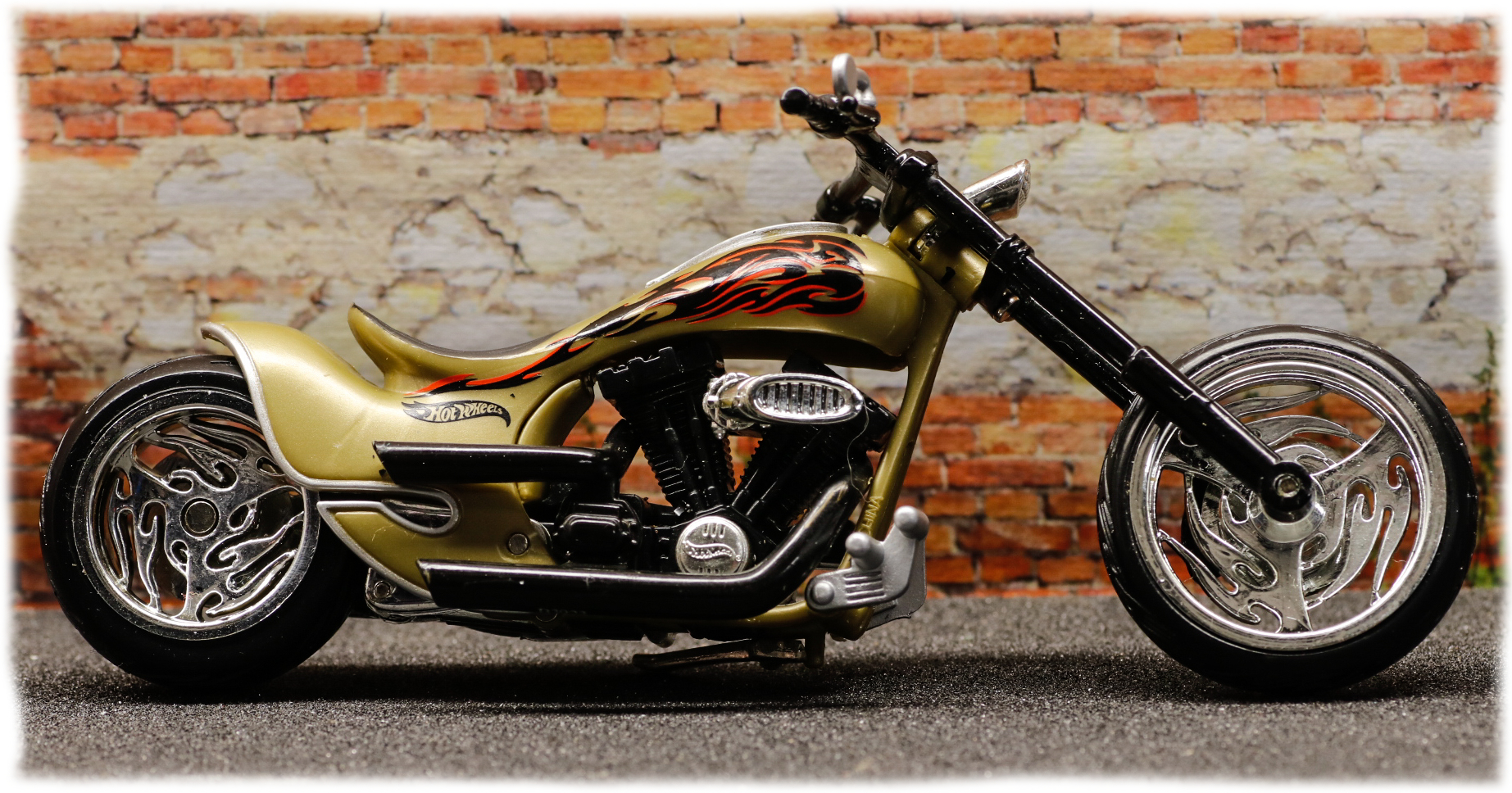 Hot Wheels Twin Flame Harley