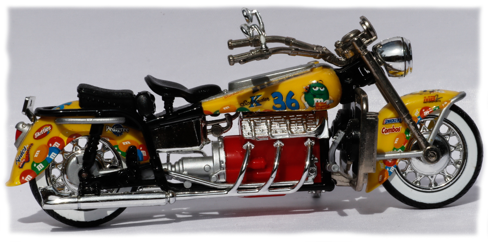Hot wheels M and M V8 Bike