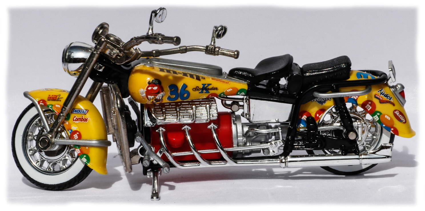 Hot wheels M and M V8 Bike