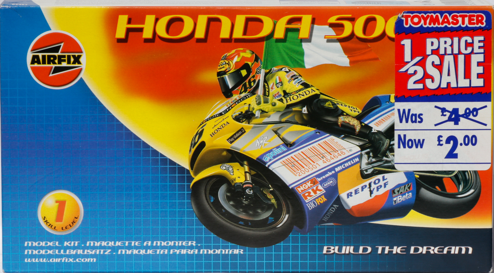 Plastic kits from Airfix, Matchbox, Tamiya, Revell, Nitto