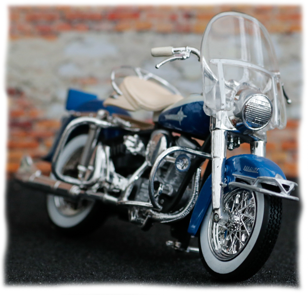 Maisto Harley Davidson FLH Duo Glide 1962