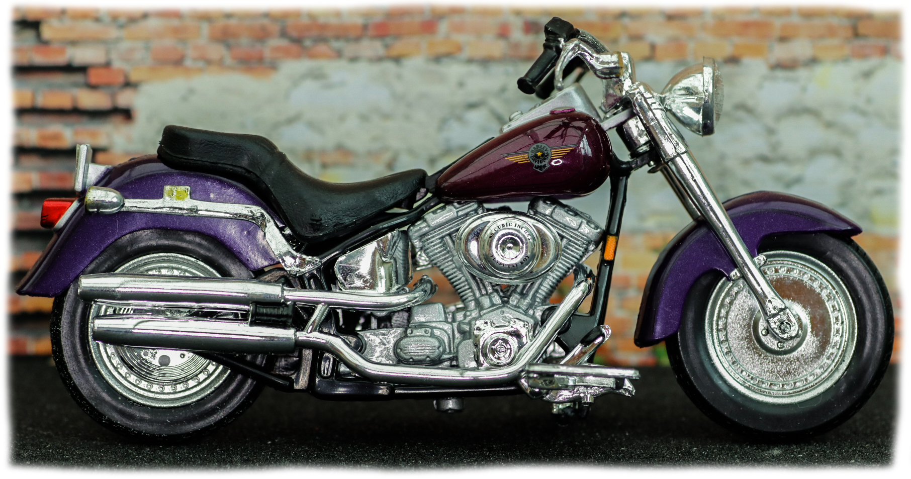 Maisto Harley Davidson FLSTF Fat boy 2002